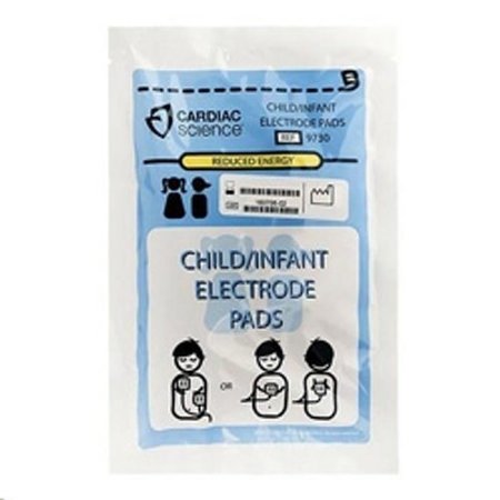 Ilc Replacement for Cardiac Science Powerheart AED G3 Infant Pediatric AED Pads POWERHEART AED G3  INFANT PEDIATRIC AED PADS CARD